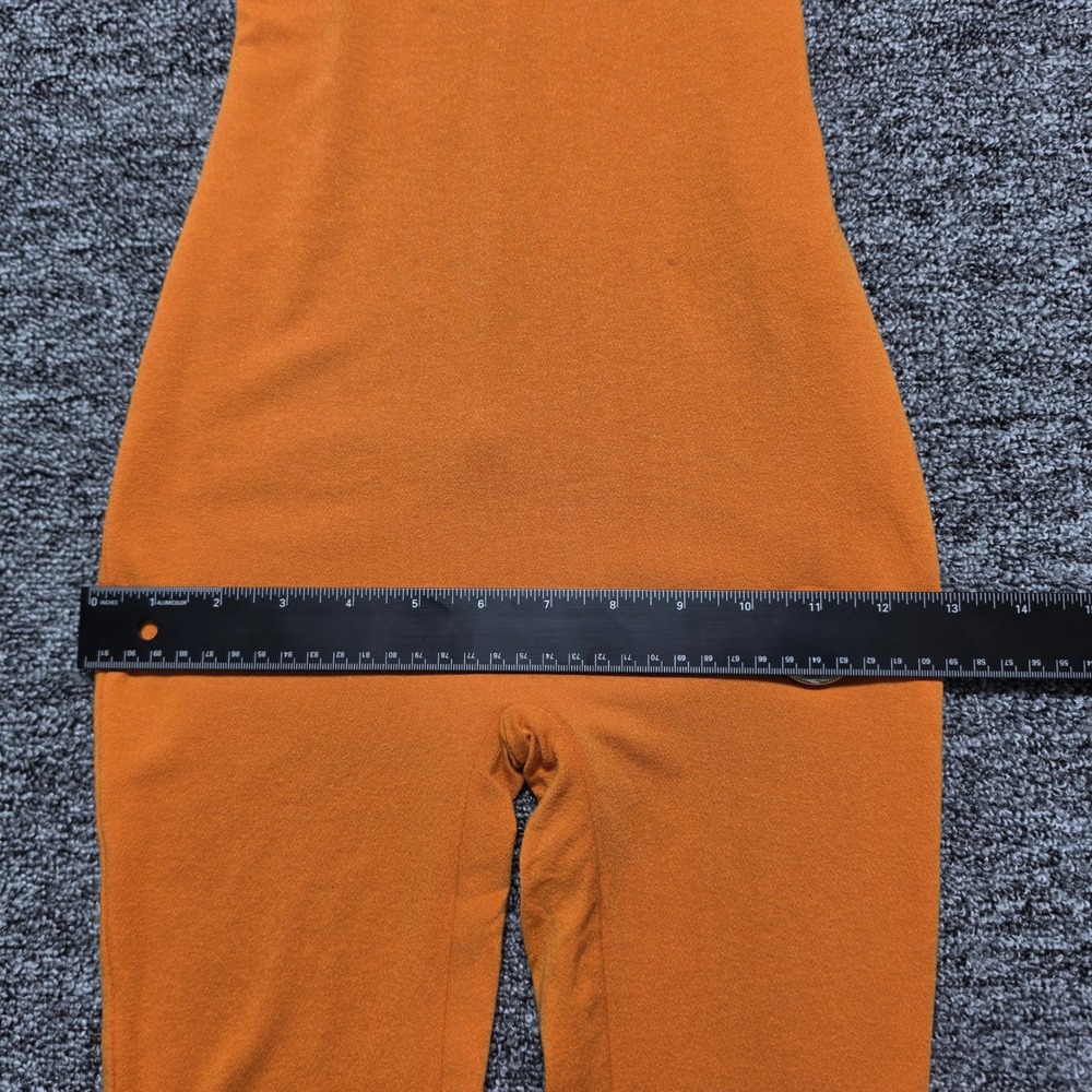 Naked Wardrobe One Shoulder Mock Neck Jumpsuit Womens XS Orange NW-J1151 - Picture 10 of 12